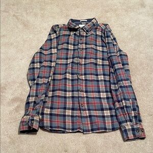 Denim and Flower Flannel